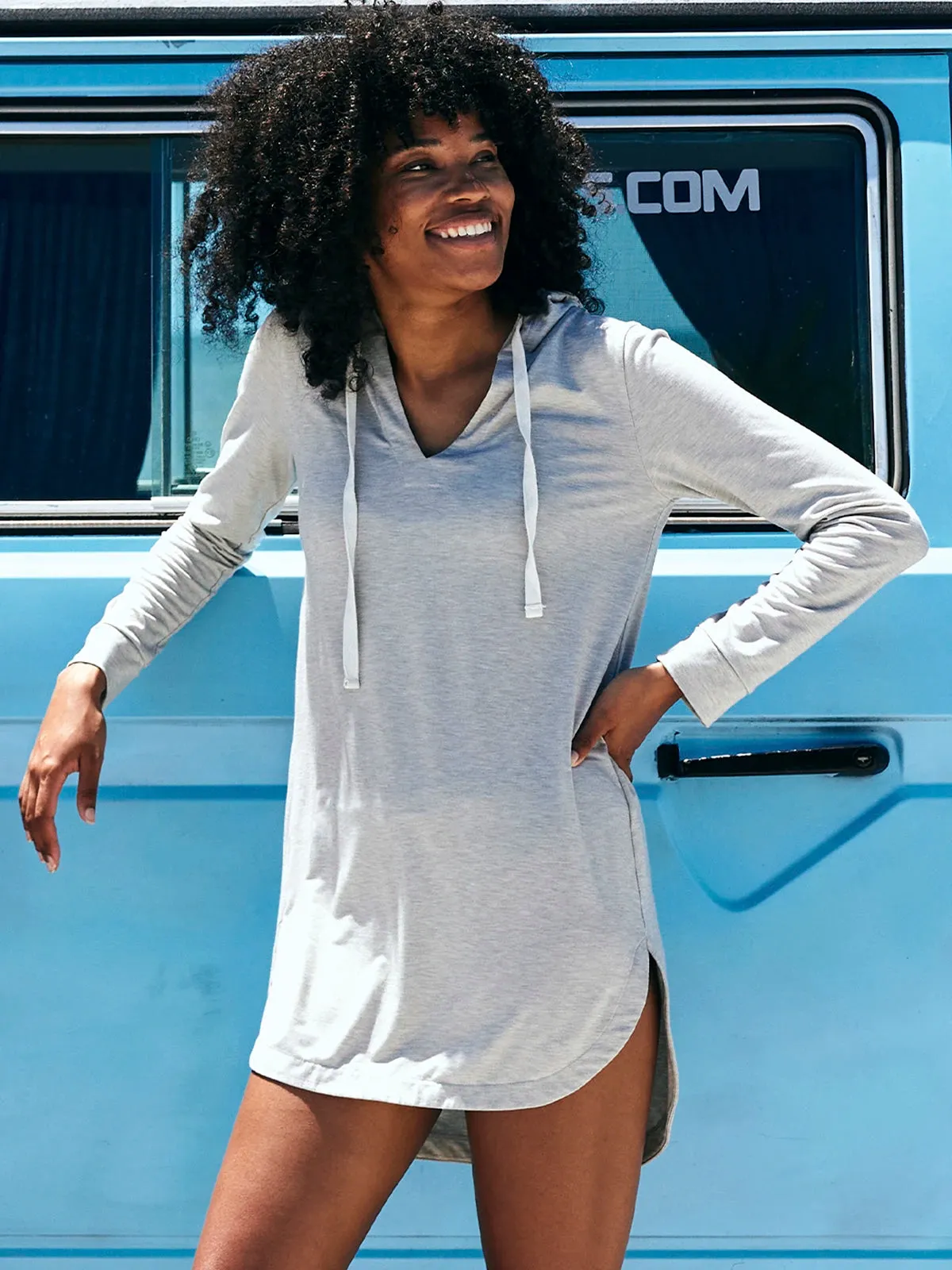 Women's Elevate Coverup - Heather Tide Pool
