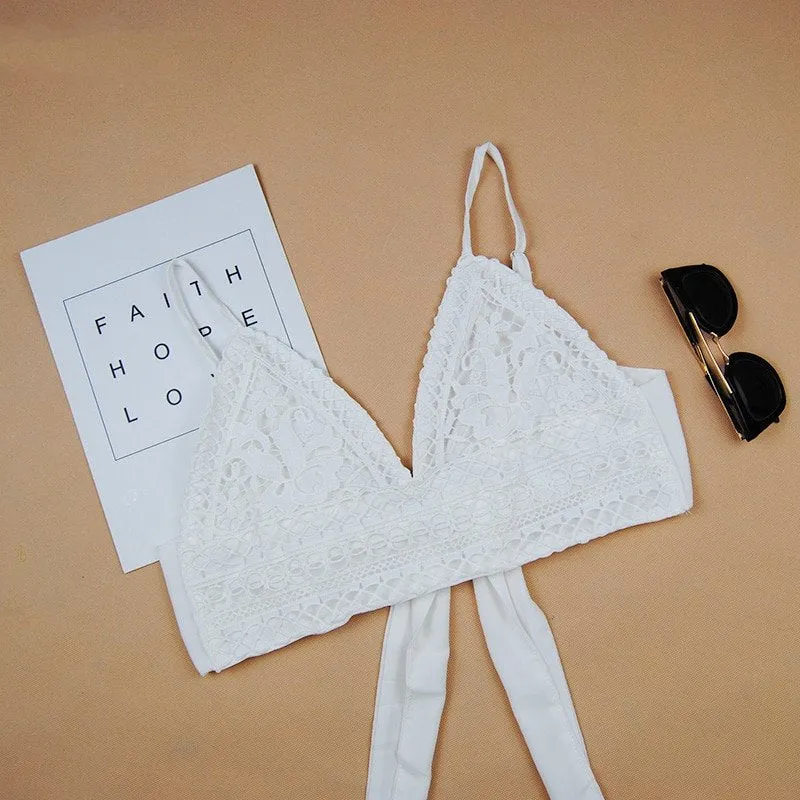 Women's Summer Lace Crop Top