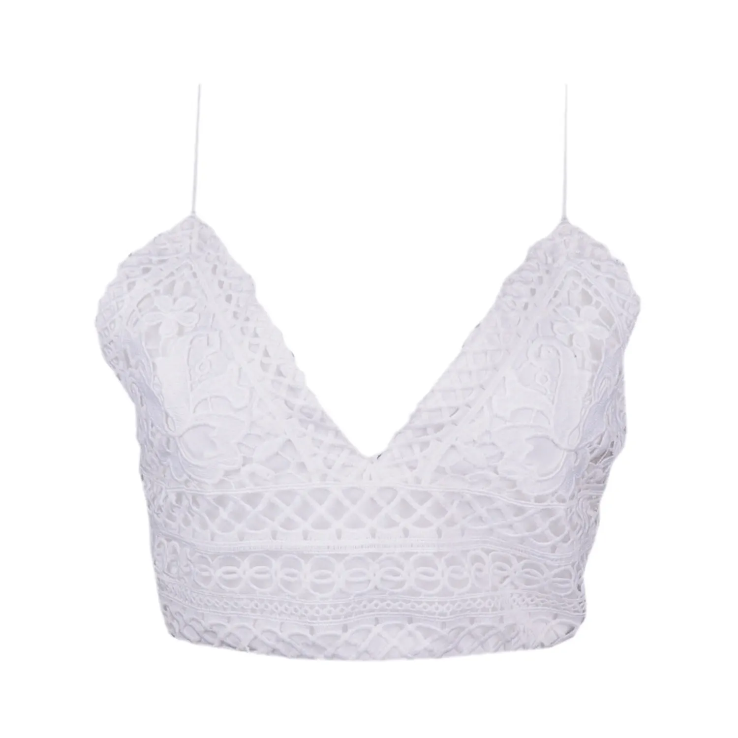 Women's Summer Lace Crop Top