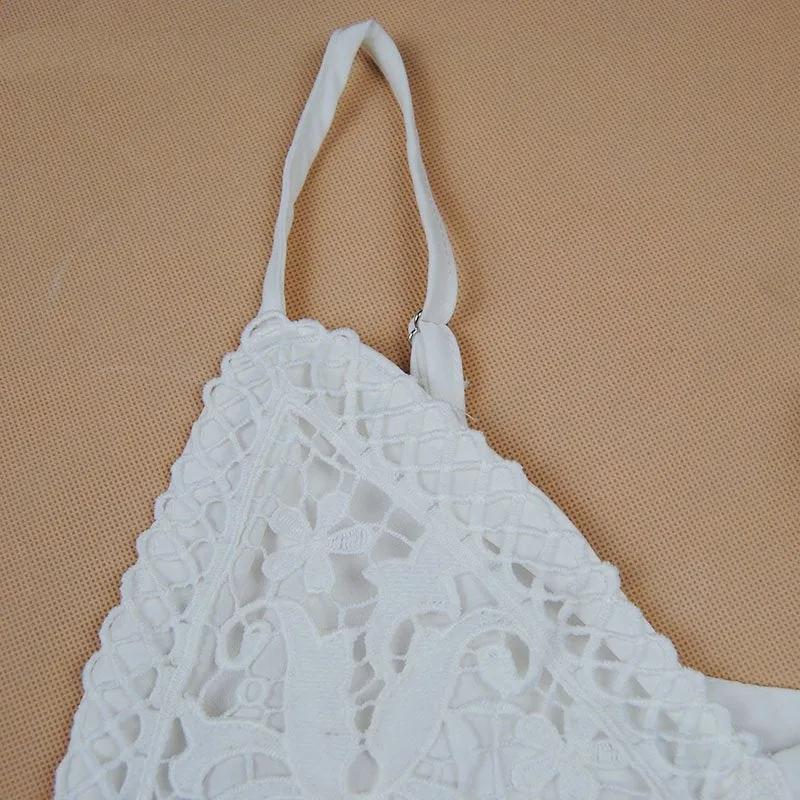 Women's Summer Lace Crop Top
