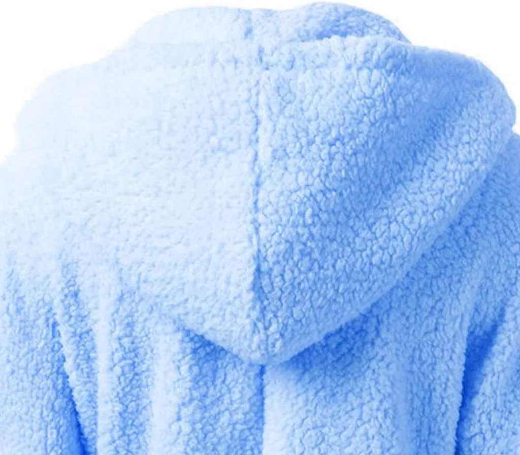 Womens Zip Up Hoodies Lightweight Fleece Lined Fall Winter Coats Comfy Warm Soft Sherpa Jackets Outwear with Pockets