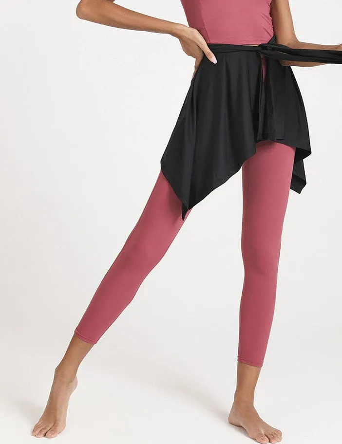 Yoga Coverup Wrap Skirt by Anna-Kaci