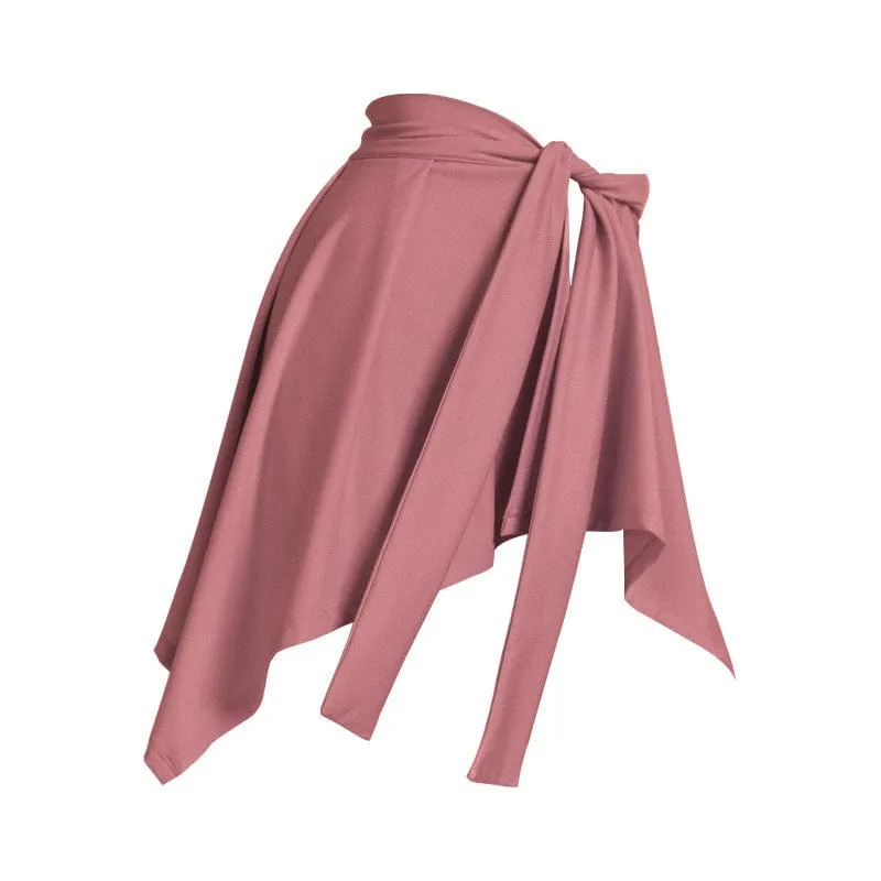 Yoga Coverup Wrap Skirt by Anna-Kaci