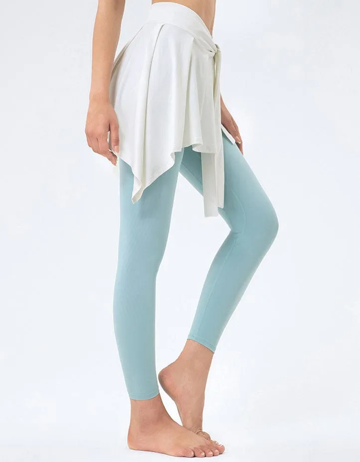 Yoga Coverup Wrap Skirt by Anna-Kaci