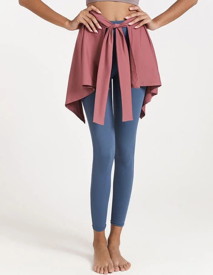 Yoga Coverup Wrap Skirt by Anna-Kaci