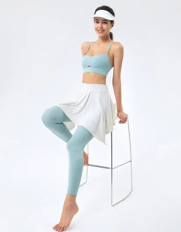 Yoga Coverup Wrap Skirt by Anna-Kaci